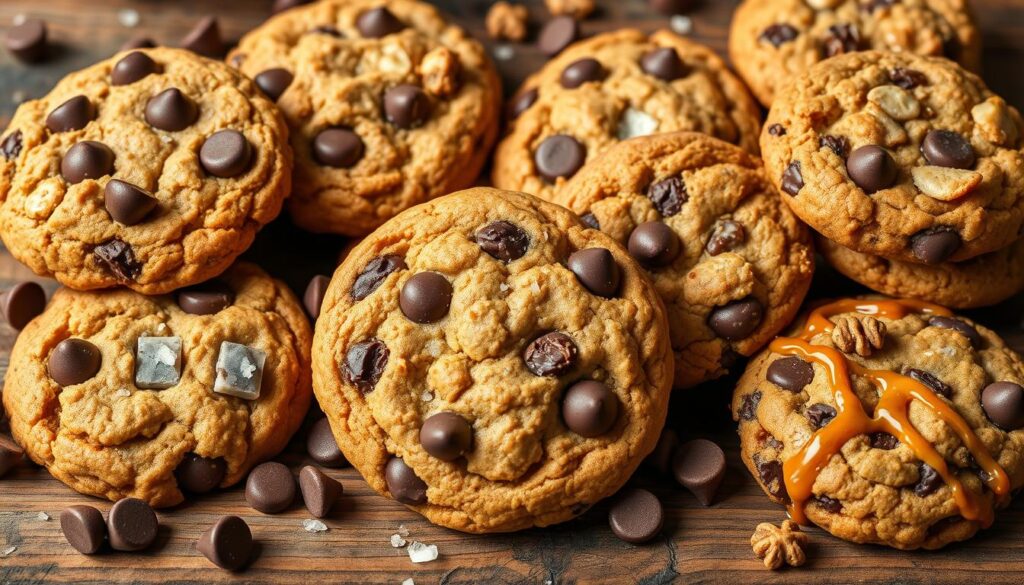 Chocolate chip cookie variations