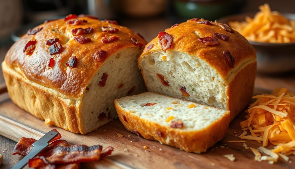 bacon cheddar bread machine recipe