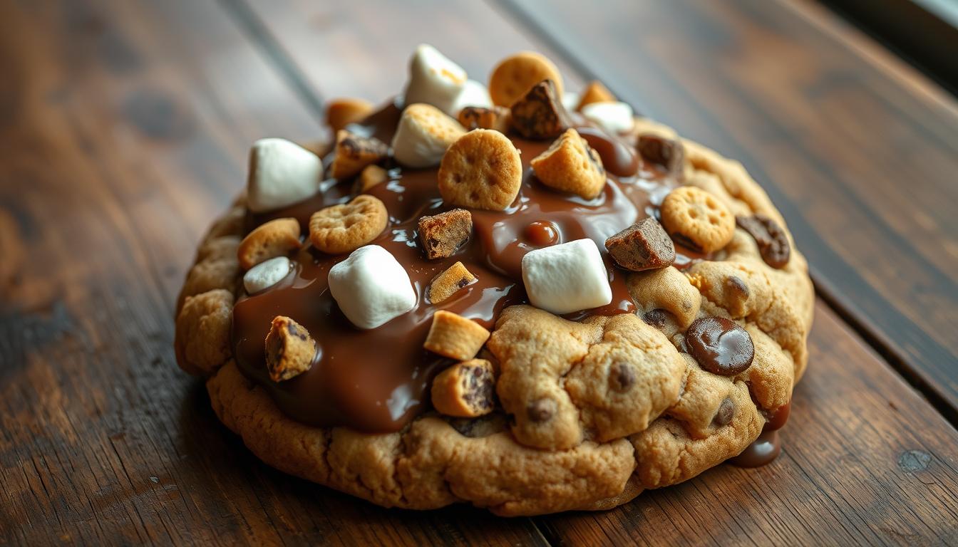 chips ahoy stuffed s'mores big cookie recipe