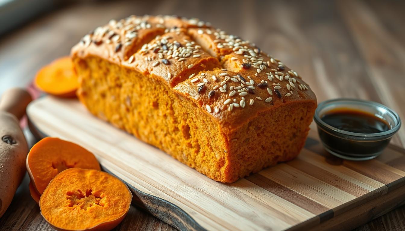 seeded miso sweet potato bread recipe