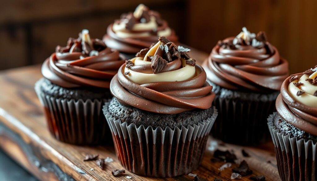 sourdough chocolate cupcakes