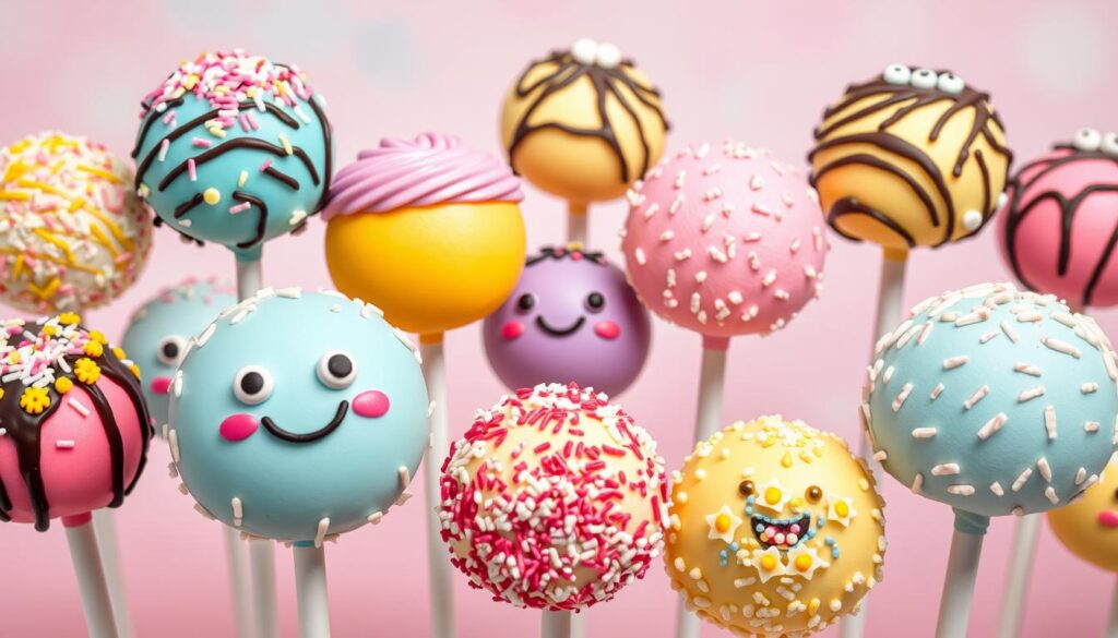 Unique cake pops