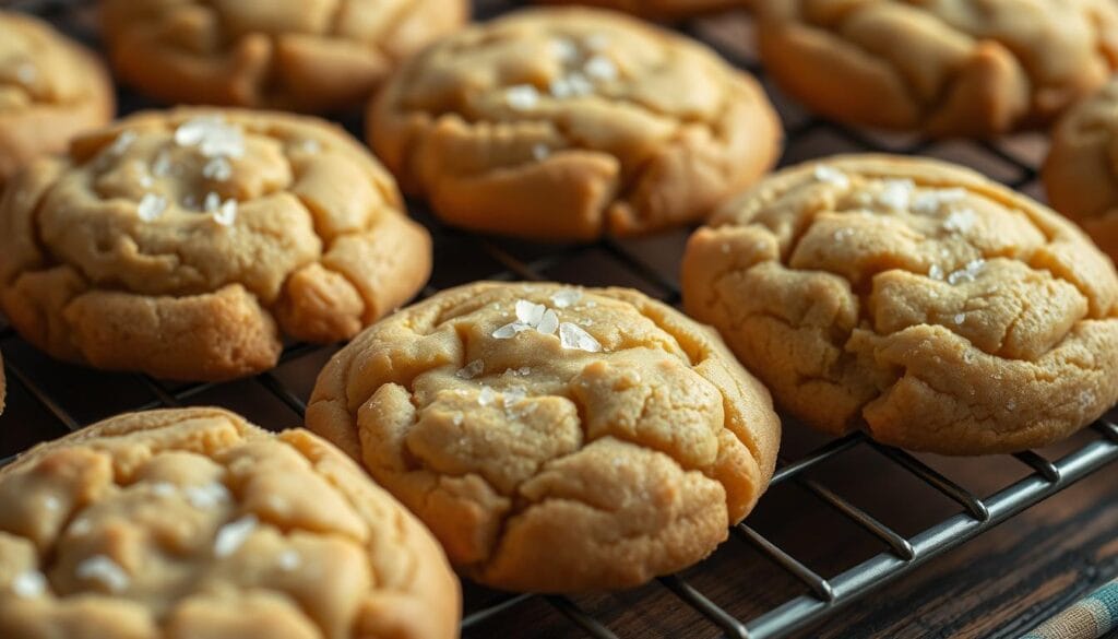 chewy cookies with crispy edges