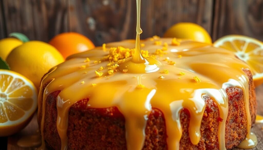 citrus cake glaze