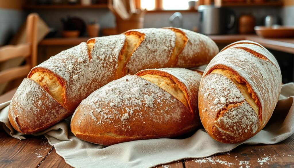 rustic loaves