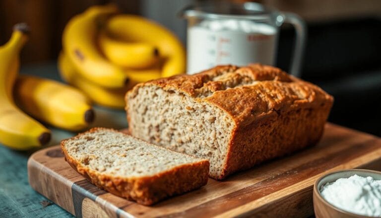 3 ingredient banana bread