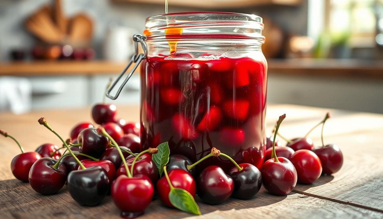 baking recipes using cherry compote