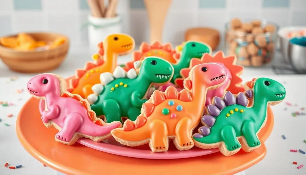 dinosaur cookies