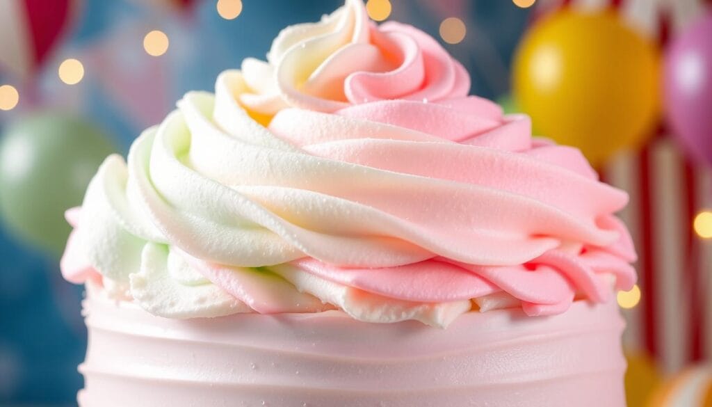 Cotton Candy Frosting Technique