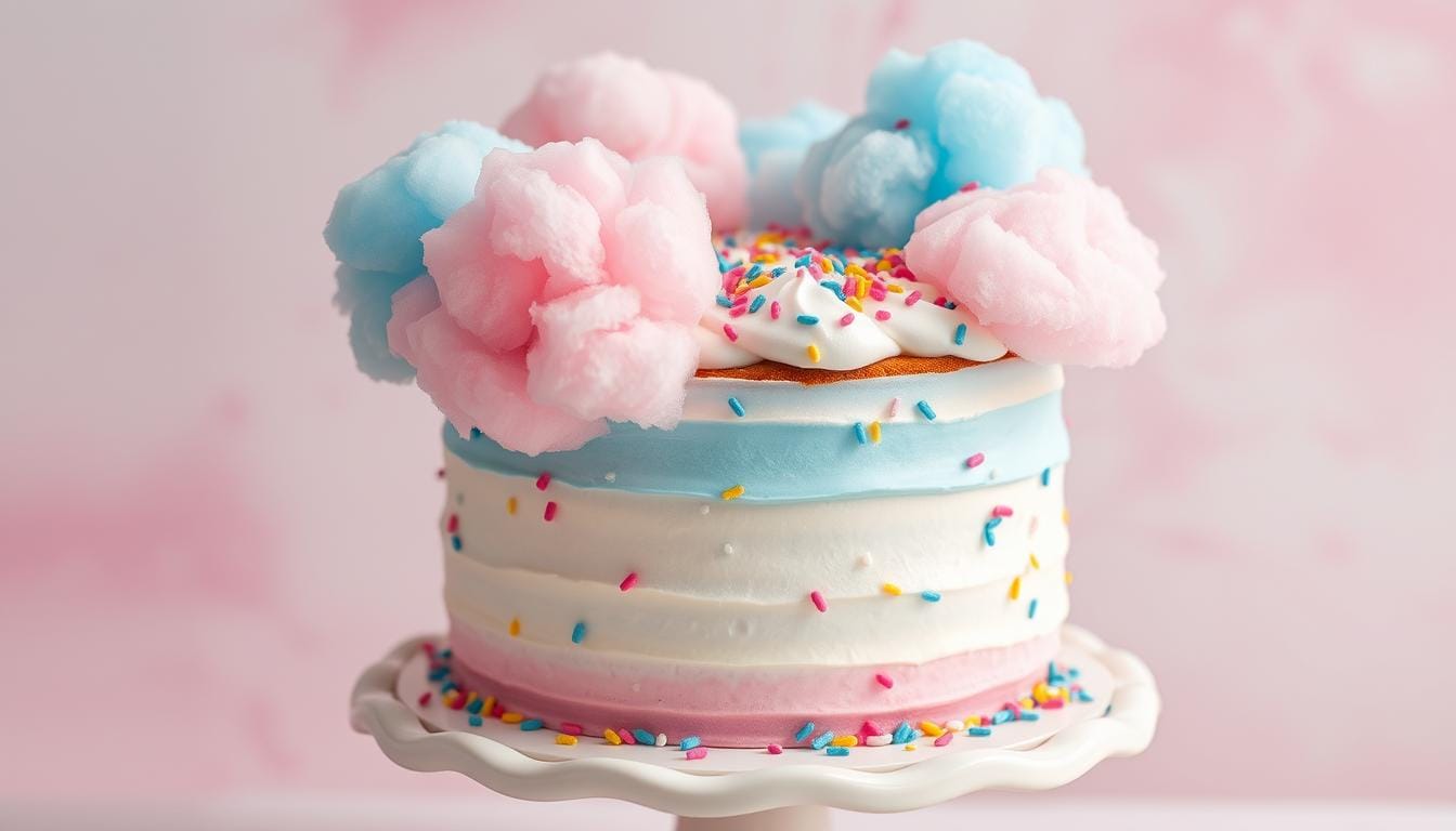 cotton candy cake